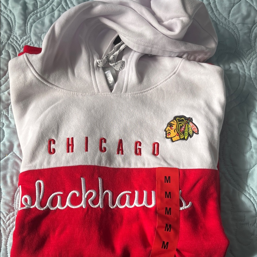 NHL Red and White Hoodie